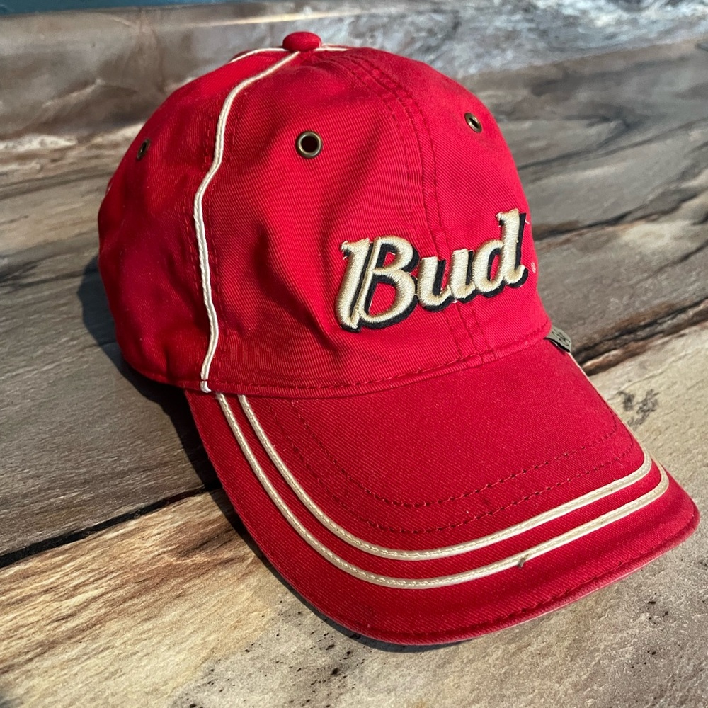 Chase Athletics action Dale Earnhardt Junior Budweiser hat For Adults adjustable